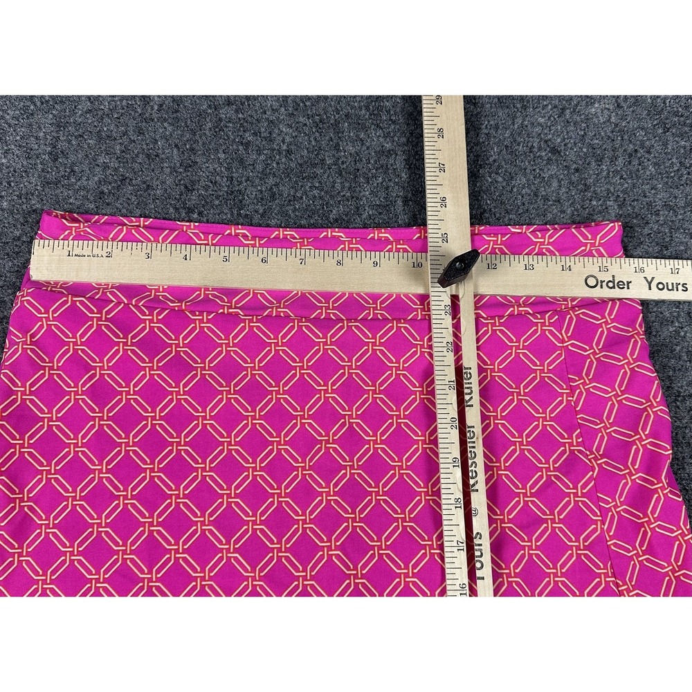 Jude Connally Skort Womens Small Geometric Print Stretch Pull On Tennis Golf USA - Picture 4 of 9